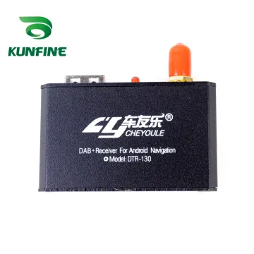 Universal Car Dab Digital Radio Tuner radio navigation APP control DAB Fm Receiver Radio European Broadcasting