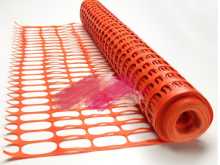 Orange Plastic Safety Warning Fence Net