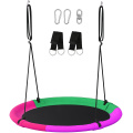 Saucer Swing Seat with Frame Metal Swing Stand