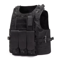 Assault Tactical Vest: Molle System, Outdoor Hunting, Camouflage Design, and Quick Disassembly for Plate Carrier