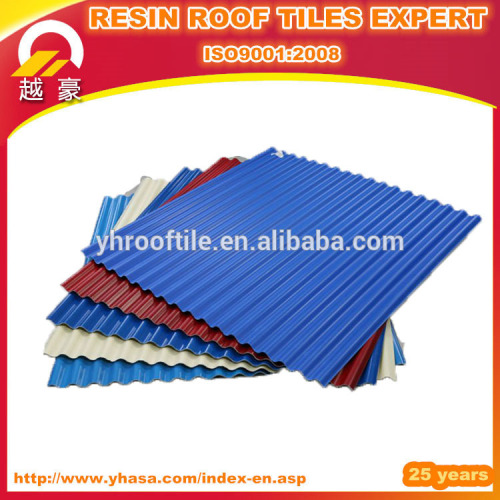 Colorful high level asa plastic roof panel