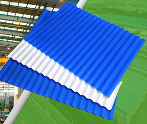 Lembaran bumbung PVC PVC PVC di Colombia