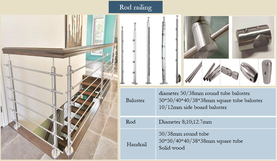 Deck cable rails wire railing systems/stainless steel front railing prices