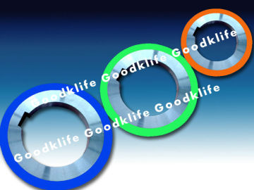 Rubber bonded stripper rings