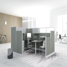 Contemporary Office Cubicles Partition Workstation
