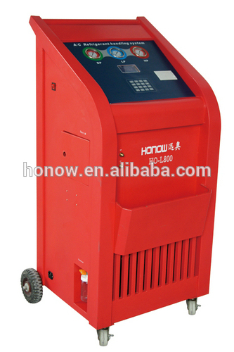 Fully automatic refrigerant recovery& recycling machine