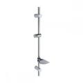 Chromed SS Adjustable Height sliding shower bar set