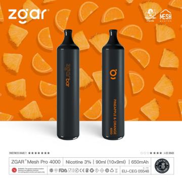 Sabor mixto Vape Pen Zgar 4000 bocanadas