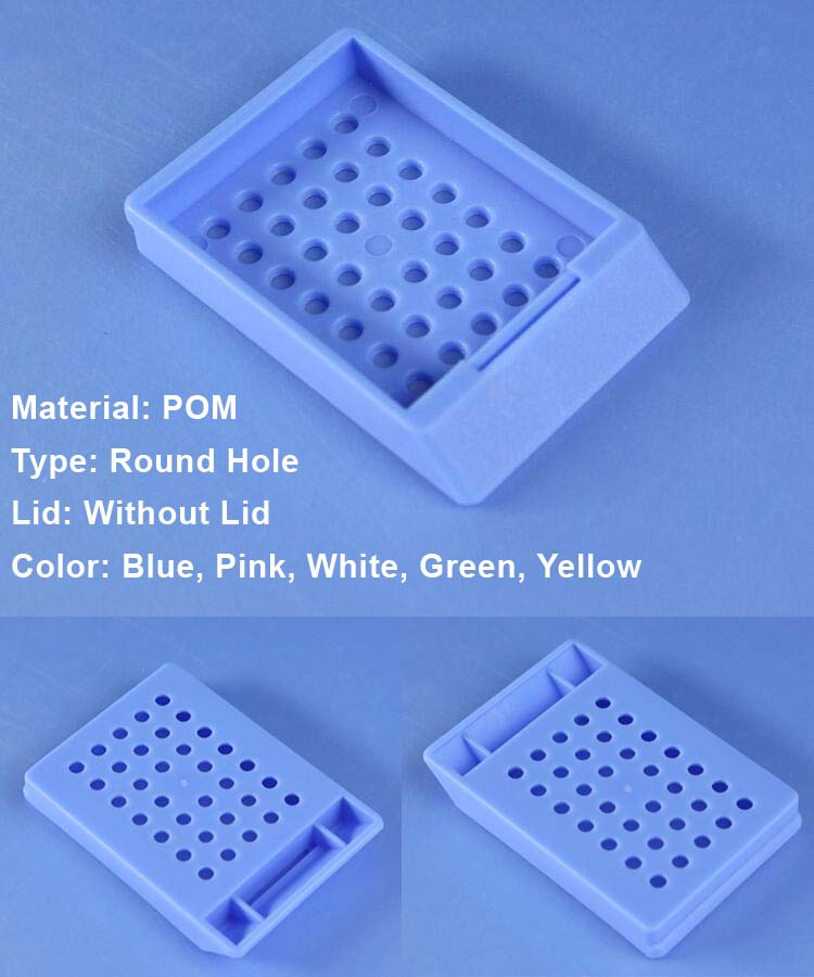 plastic tissue embedding cassette