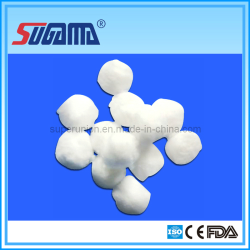 OEM Absorbent 100% Cotton Ball for Medical Use (sterile and non-sterile available)