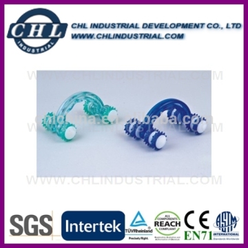 Mini two heels plastic octopus massager