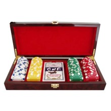 100PCS Hi -Gloss Poker Chip Set