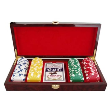 100PCS Hi -Gloss Poker Chip Set