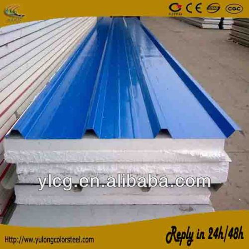 1150mm flat insulated aluminum roof panels manufacturer