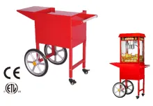 Popcorn Maker Cart CE ETL Certificate Popcorn Machine Cart