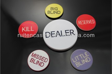 Texas Hold'em Caino Dealer Button Set