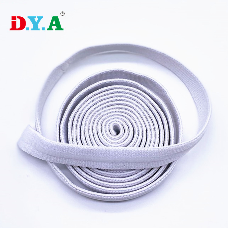 White Non-Slip Silicone Glipper Elastic Band