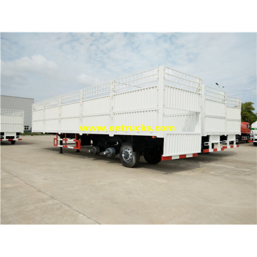 40ton 3 Axles Box Cargo Trailers