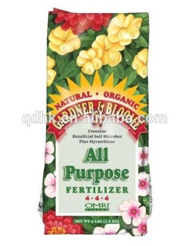 Garden fertilizer packaging bag/fertilizer plastic bags