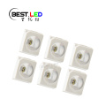 Čočka kupole 2835 SMD LED Amber 590nm 60-stupň