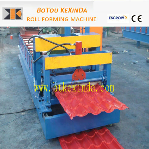 full automatic arched corrugated steel roof making machine