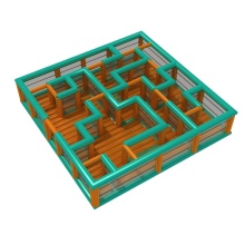 Inflatable Maze Castle Combo: Fun Outdoor Games for Kids
