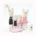 Organisk bomull Amigurumi Doll Bunny Toy Baby