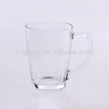 drinking glass cup with handle