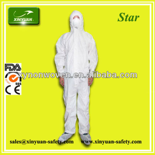 EN14126 Chemical Type56 Laminated Working Gown