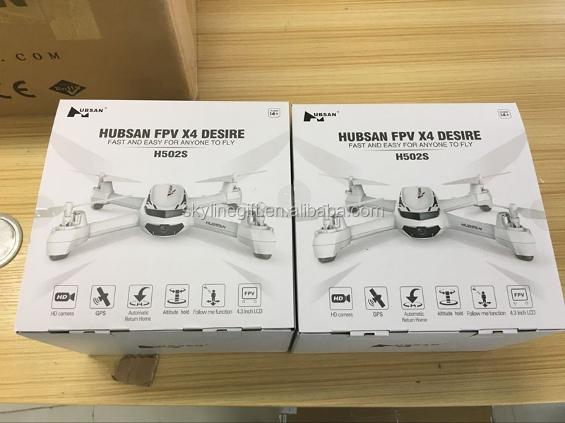 In stock New arrive headless and one key return rc drone quadcopter Hubsan X4 H502S vs H501s