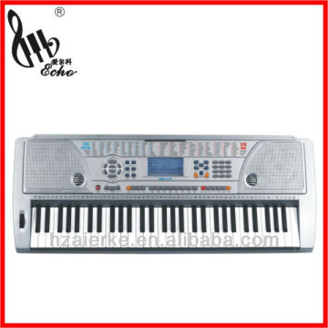 61 key electronic keyboard with lcd