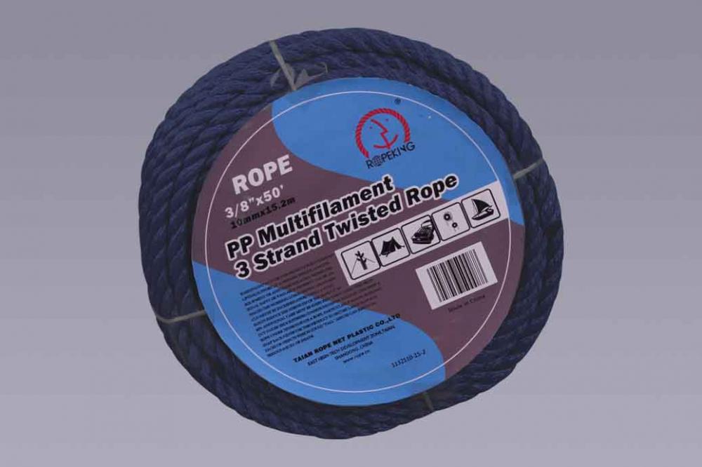 Pp 3 Strand Twisted Rope