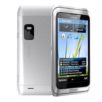 Refurbished Original Nokia E7 Silver