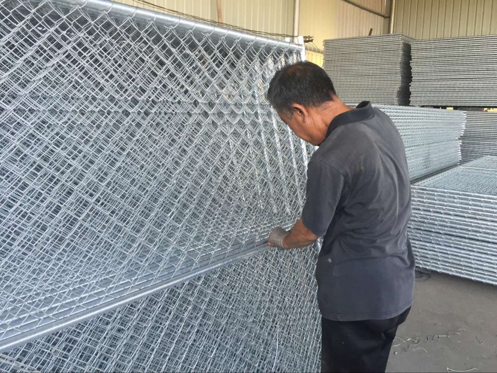 High quality USA standard chain link temporary fencing panels XMR16