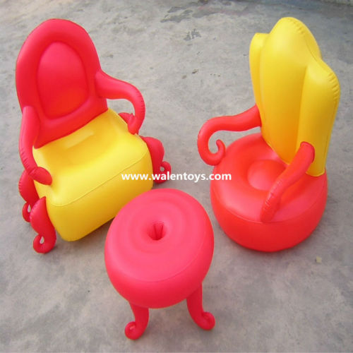 square inflatable chair , custom sofa chair,animal sofa chair