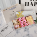 Caixa de presentes de embalagem de embalagem da caixa de batom rosa
