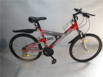 Hebei Factory Products 26 Size Suspension Mountain Bicycle