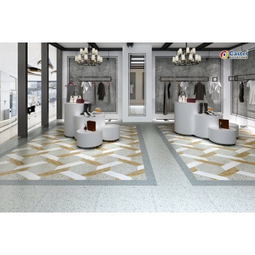 Gạch lát nền gốm sứ Terrazzo 600 * 600mm