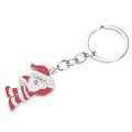 Santa Keyring Krismas Logam yang disesuaikan