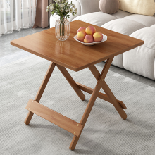 Bamboo Folding Side Table for Living Room