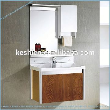 Wall hung cabinet vanity sets