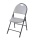 Heavy duty indoor outdoor plastic folding chairs