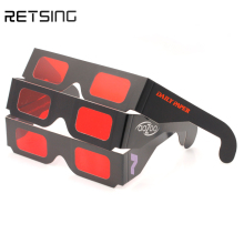 Customize Red Glasses: Brand Pattern Frame Shape Decoder