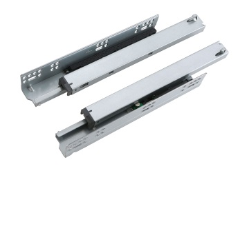 European Soft-Closing Under-Mount Slide with Clips