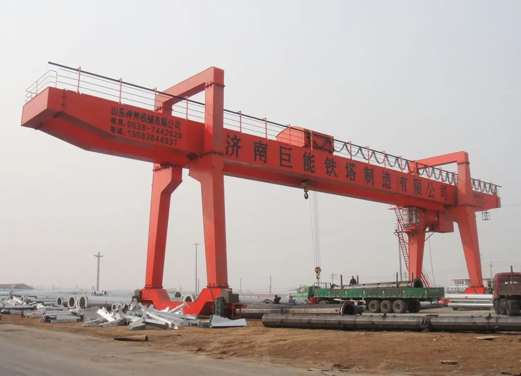 Shipyard Dockyard Marble Market Double Girder Gantry Crane