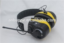 electronic ear muff with AM/FM radio SNR 28db