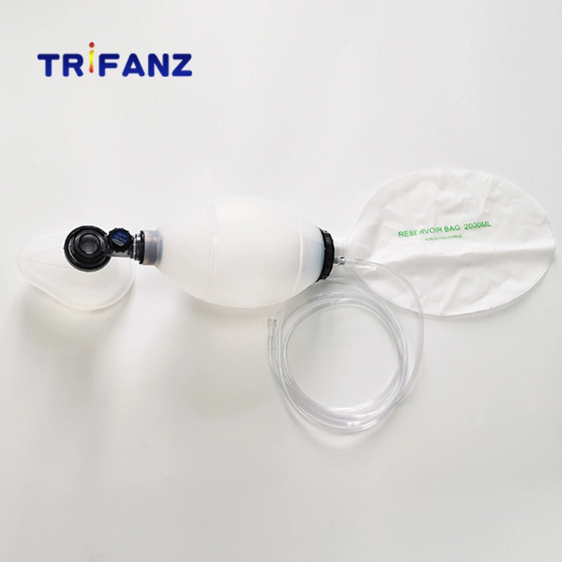 Medical grade silicone resuscitator