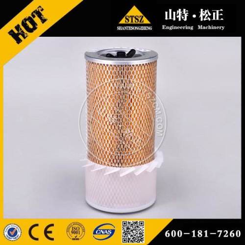 Elemen Filter 600-181-7260 600-181-7360 untuk aksesori excavator EC35V-2