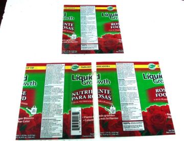 pvc shrink label (packaging label) for drinking