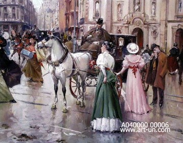 Impression People painting